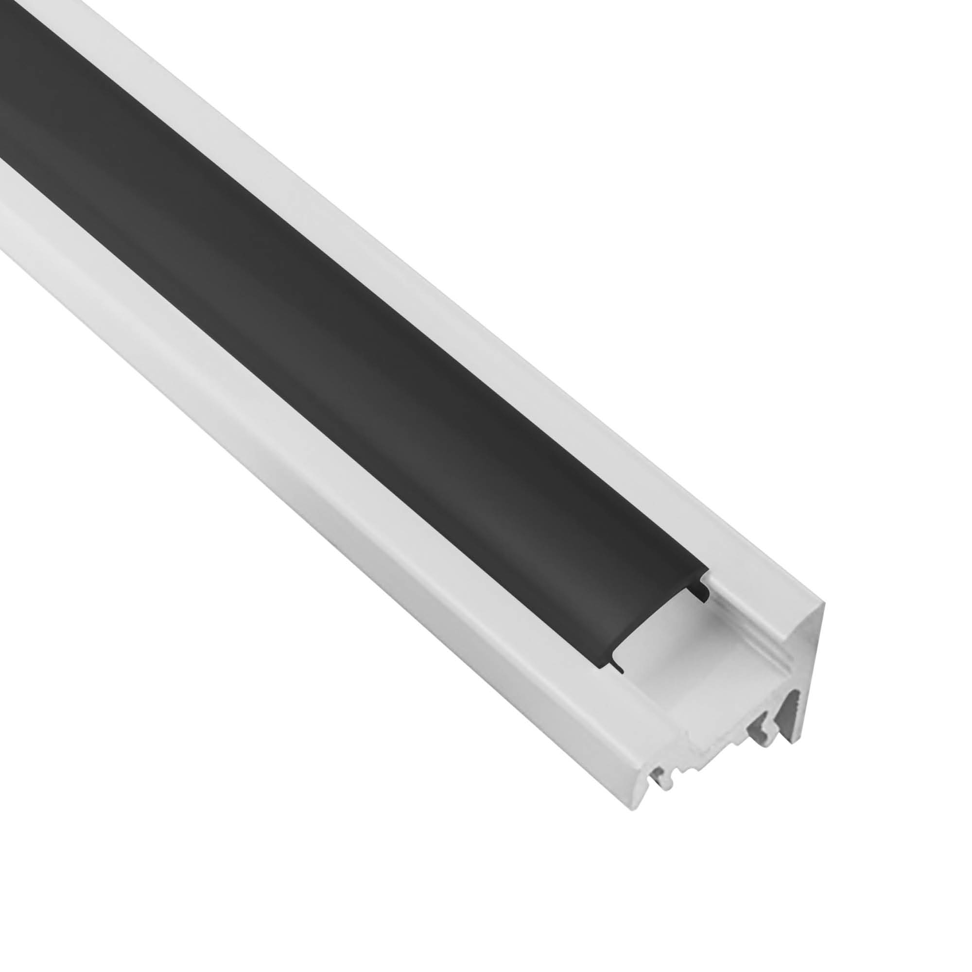 A20 LED Aluprofil Weiss Eckprofil 30° 1m schwarz A20 LED Aluprofil Weiss Eckprofil 30° 2m schwarz