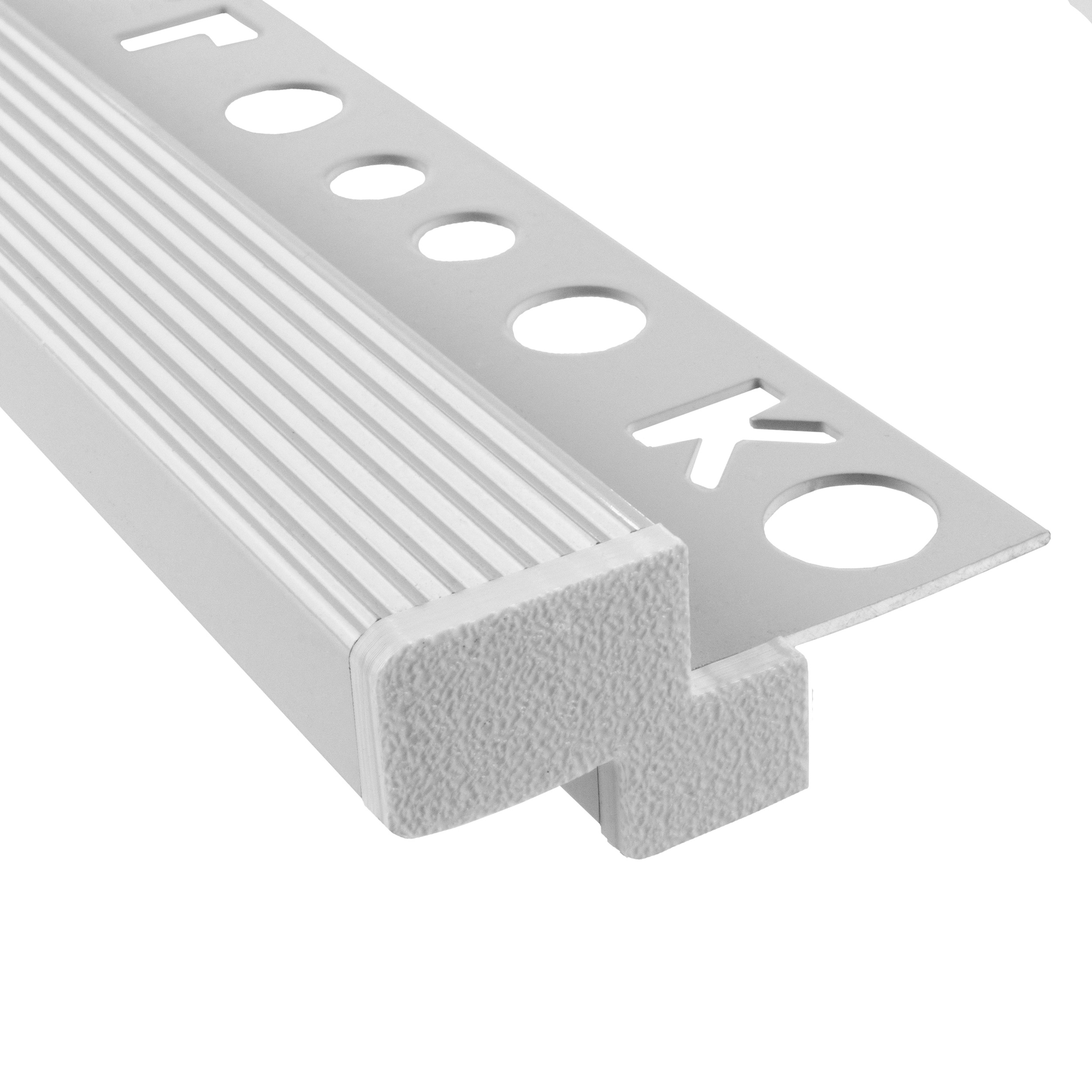 T-40 LED Alu Fliesenprofil Treppenprofil Stufen 12mm weiss T-40 LED Alu Fliesenprofil Treppenprofil Stufen 12mm weiss