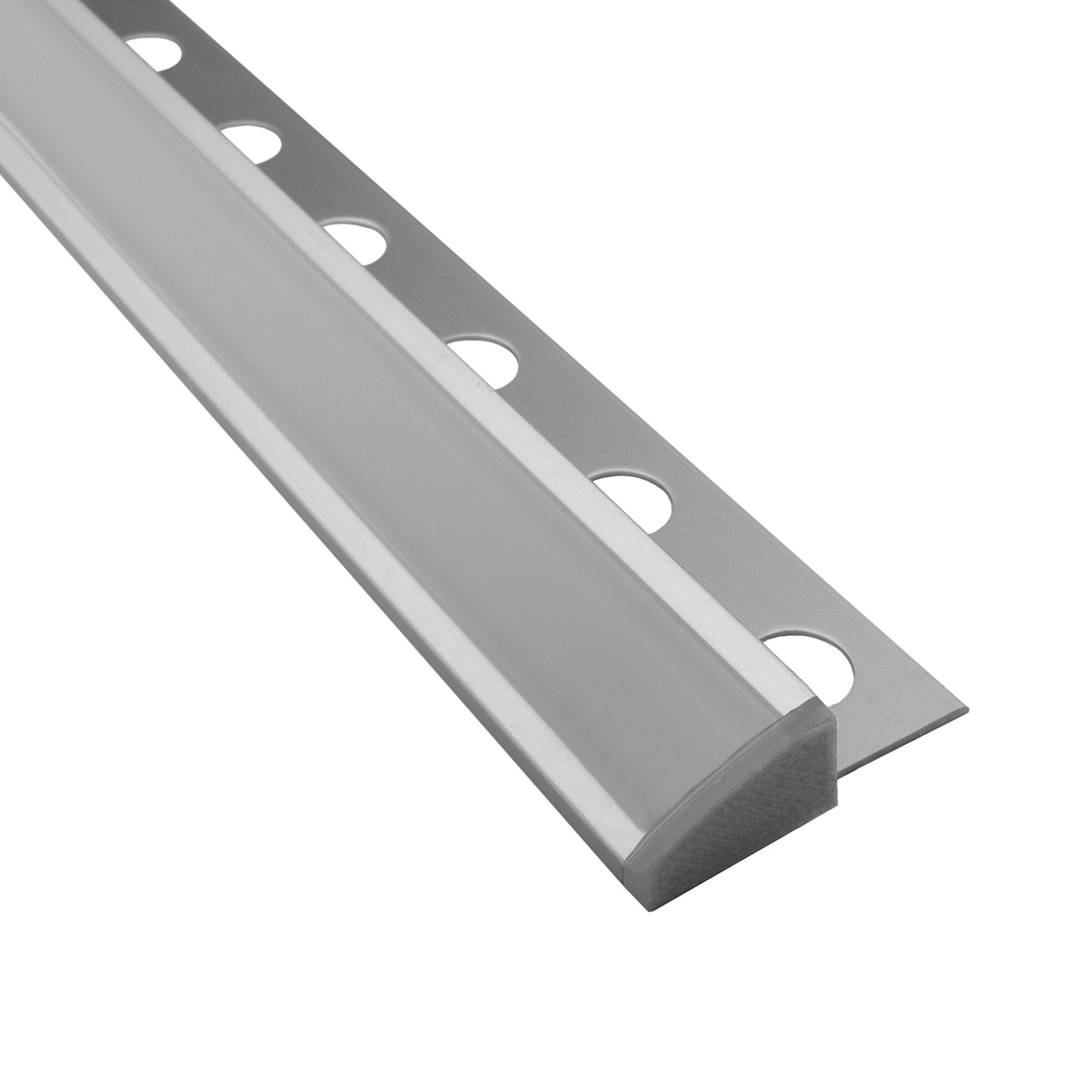 T77 LED Alu Fliesenprofil 10mm silber 20° 1m opal T77 LED Alu Fliesenprofil 10mm silber 20° 2m opal