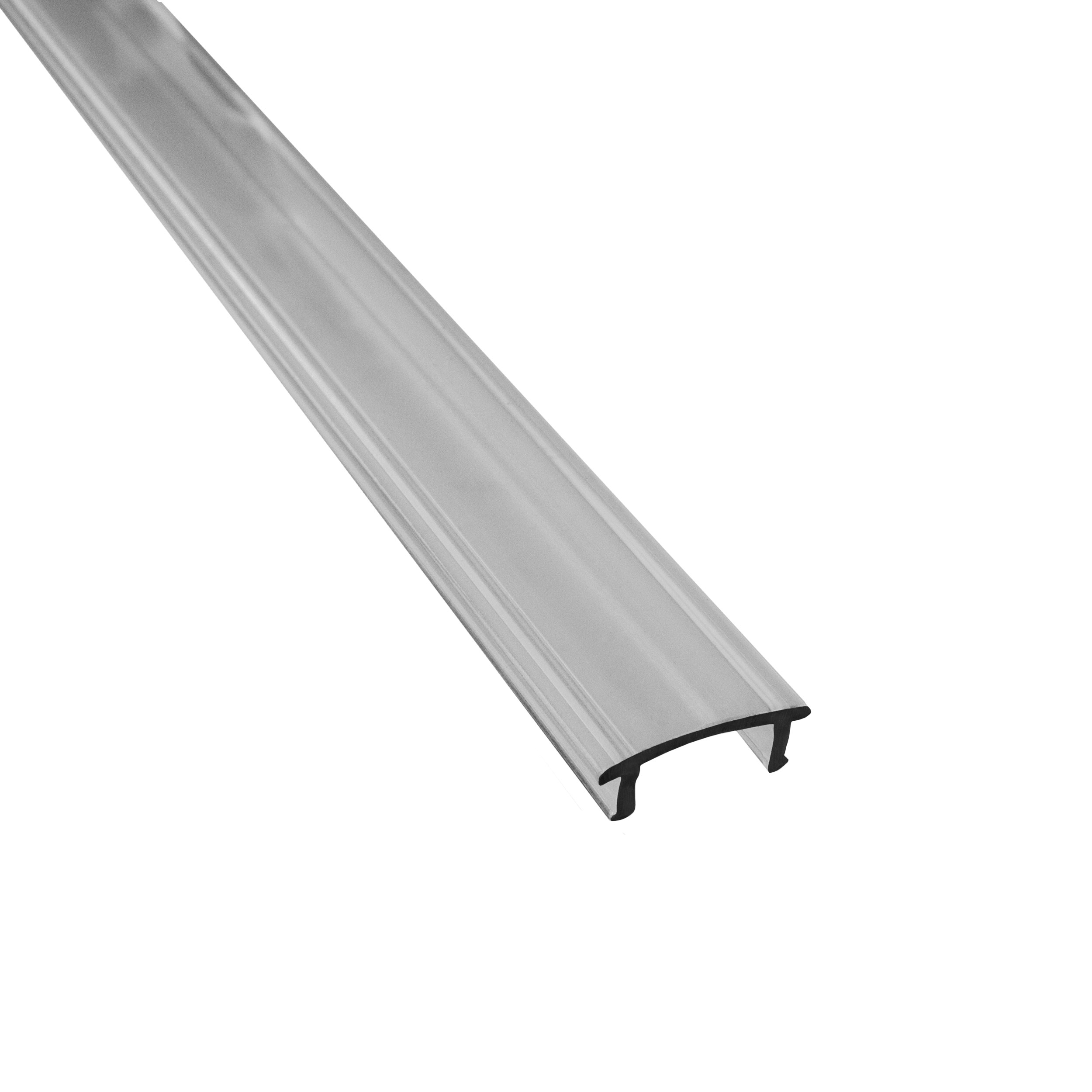 LED Abdeckung No.1 - A17-, A25-, C01-, C02- und F01-Serie - LED-Aluprofil - Klar