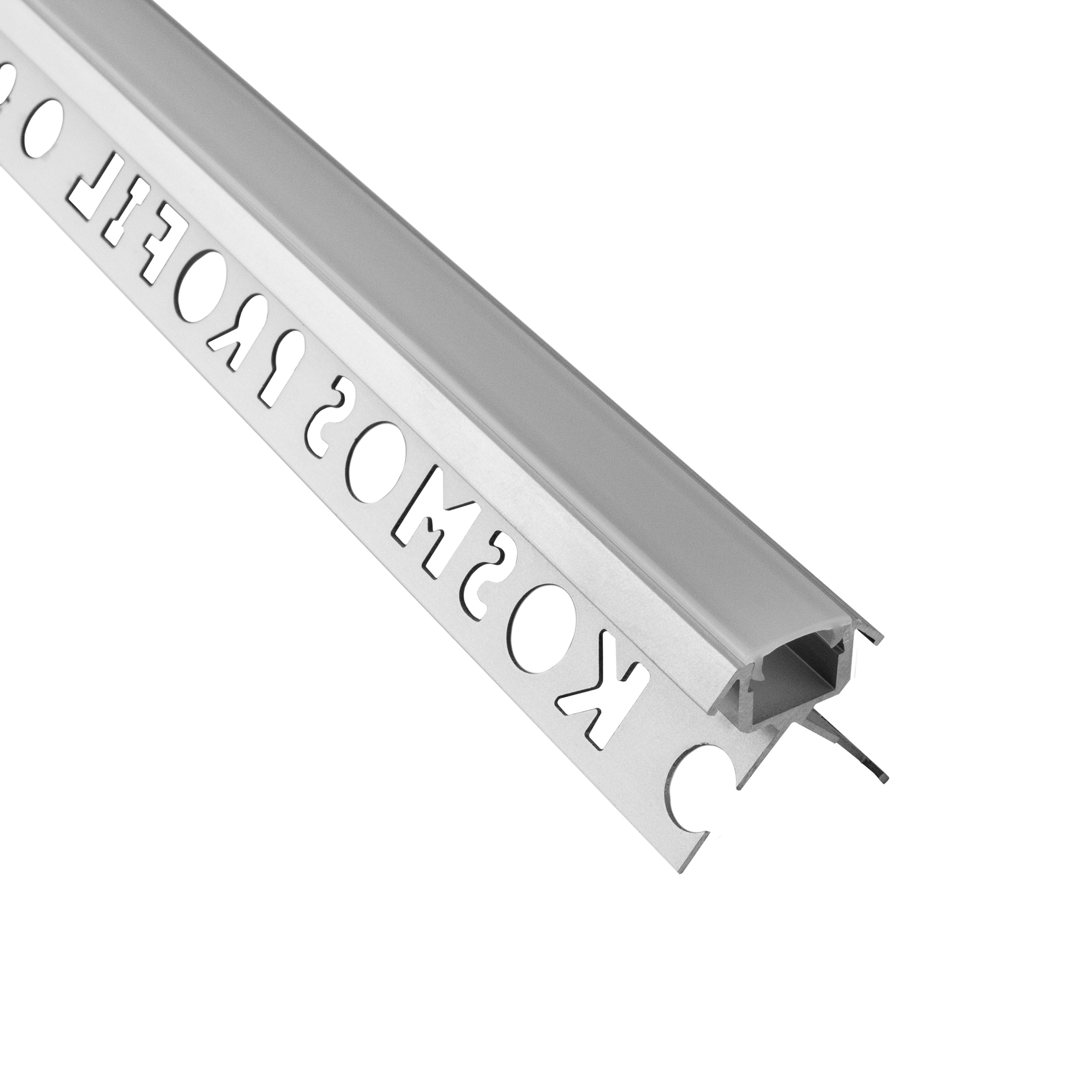 C-T77 LED Alu Fliesenprofil Ecke aussen 12mm silber 1m opal C-T77 LED Alu Fliesenprofil Ecke aussen 12mm silber 2m opal