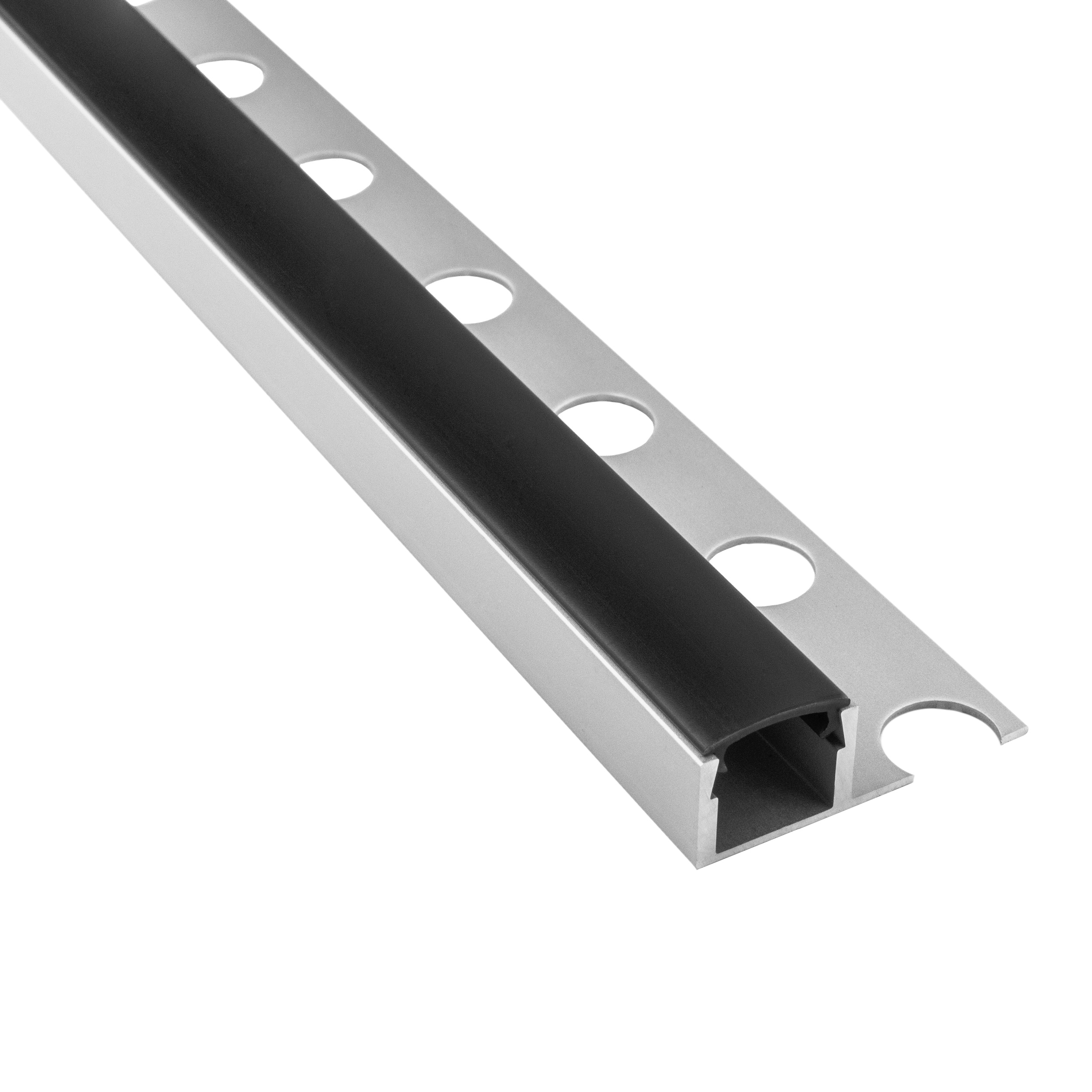 T77 LED Alu Fliesenprofil 10mm silber T77 LED Alu Fliesenprofil 10mm silber
