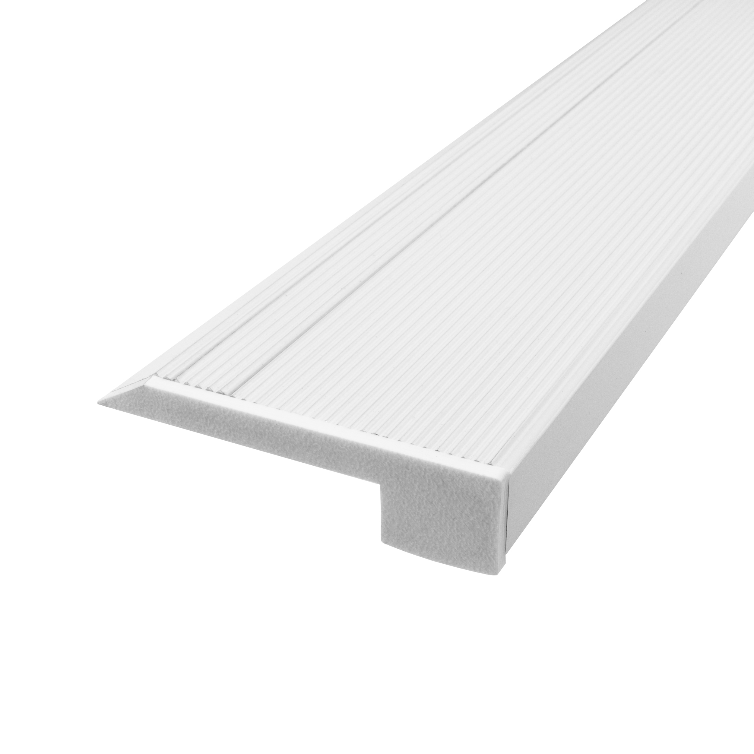 B-WARE - T-STA LED Alu Treppenprofil Treppenwinkel Profil Stufen weiss Endkappe links B-WARE - T-STA LED Alu Treppenprofil Treppenwinkel weiss Endkappe links 1 Stück