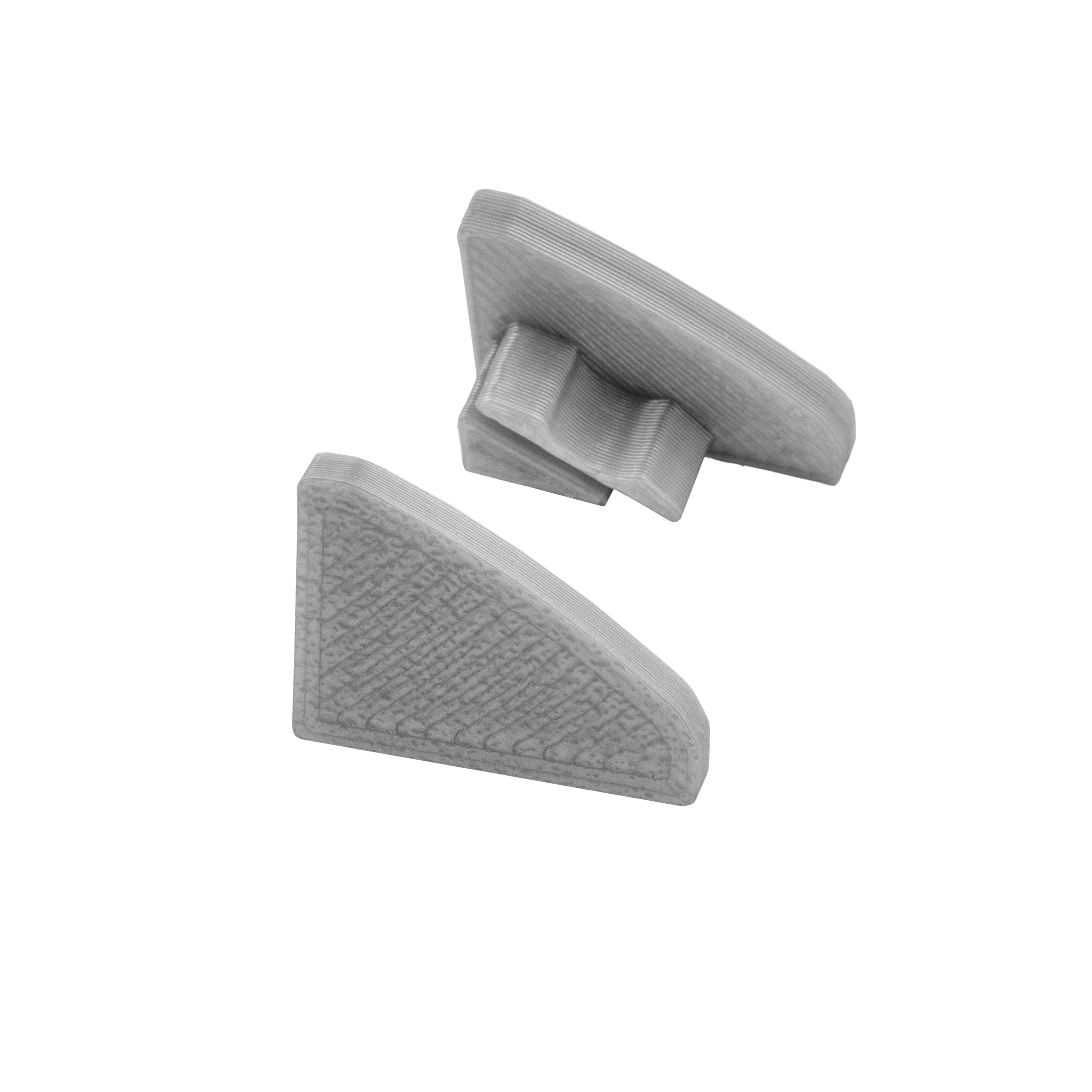 T77 LED Alu Fliesenprofil 12mm silber 30°