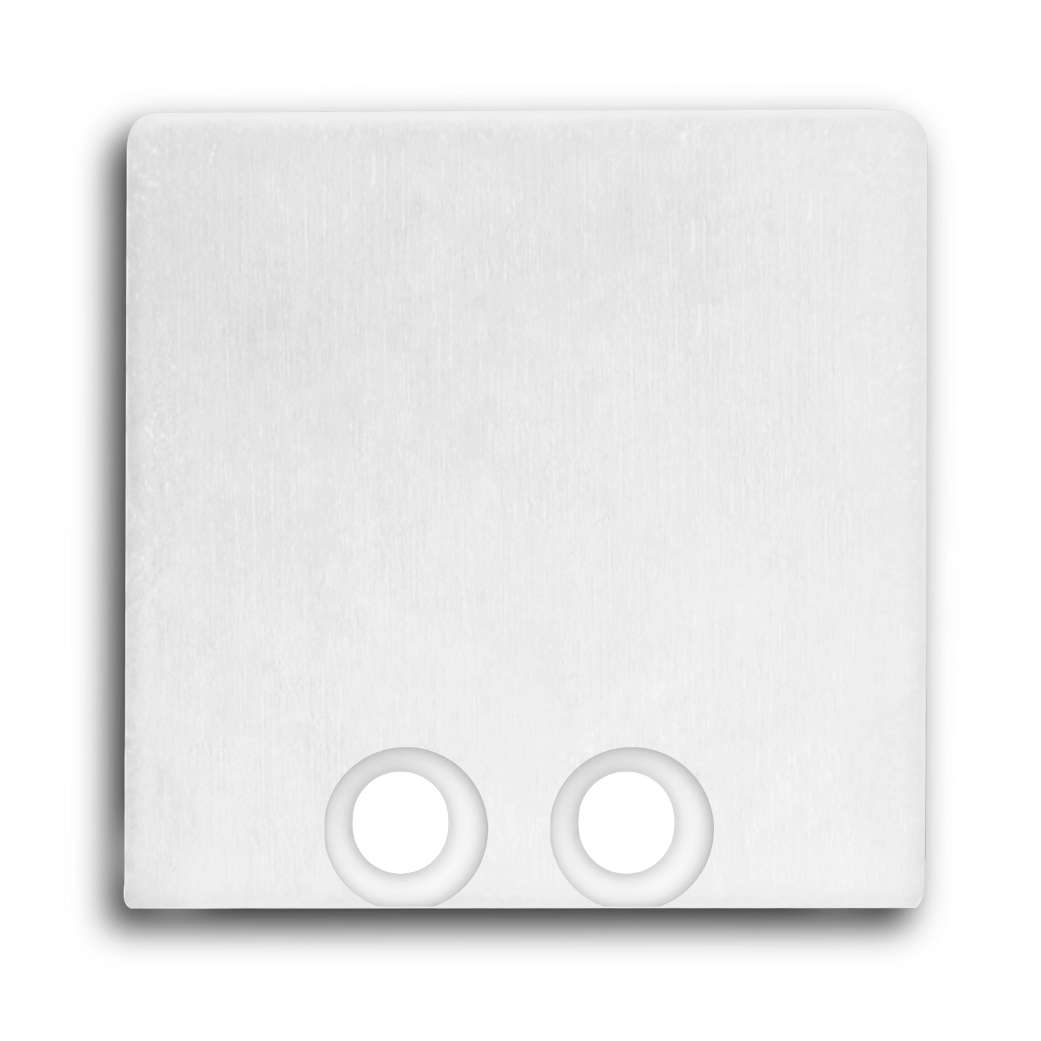 GX-PN8 LED AUFBAU-Profil 200 cm, LED Stripes max. 16 mm, weiß RAL 9010 2x Endkappen