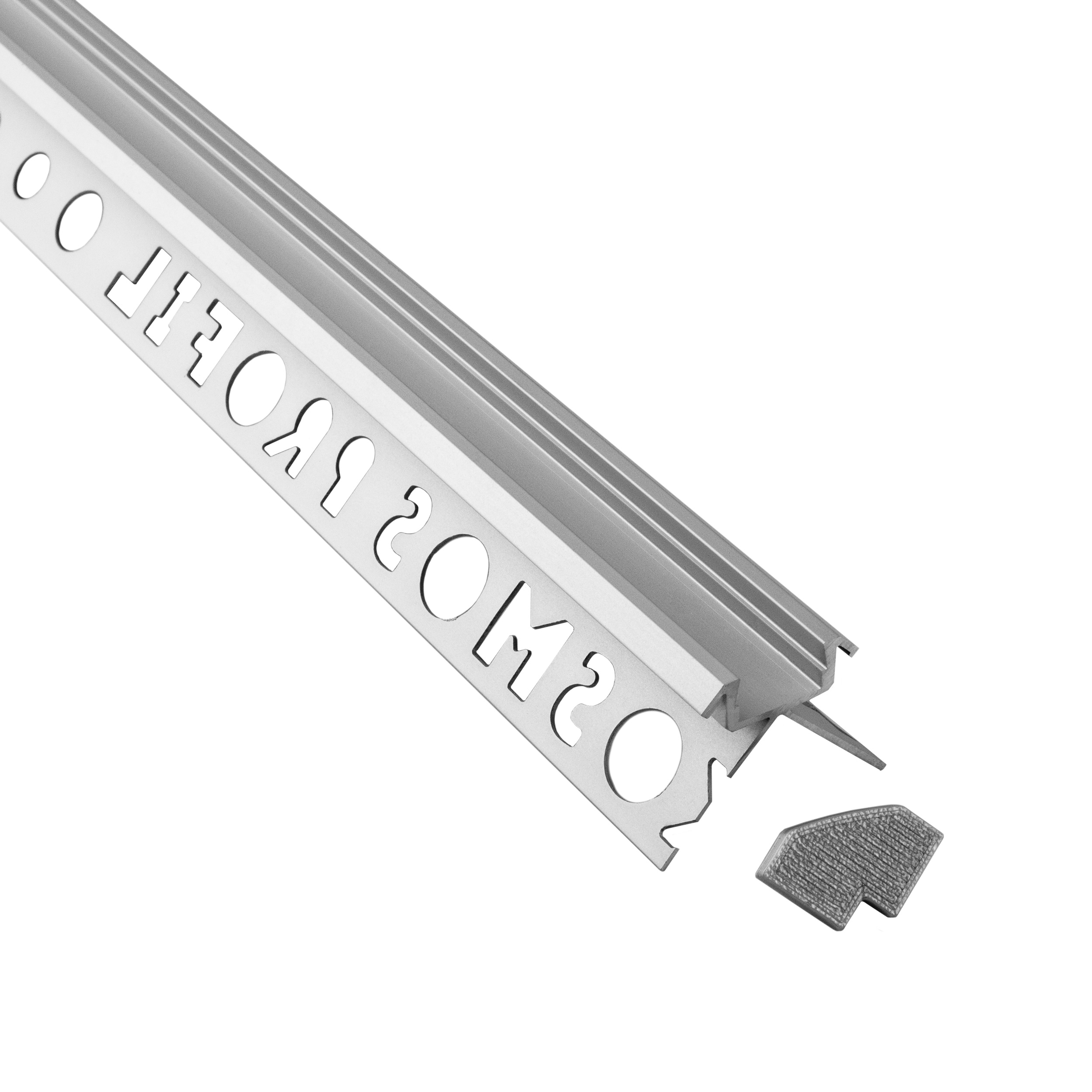C-T77 LED Alu Fliesenprofil Ecke aussen 10mm silber C-T77 LED Alu Fliesenprofil Ecke aussen 10mm silber