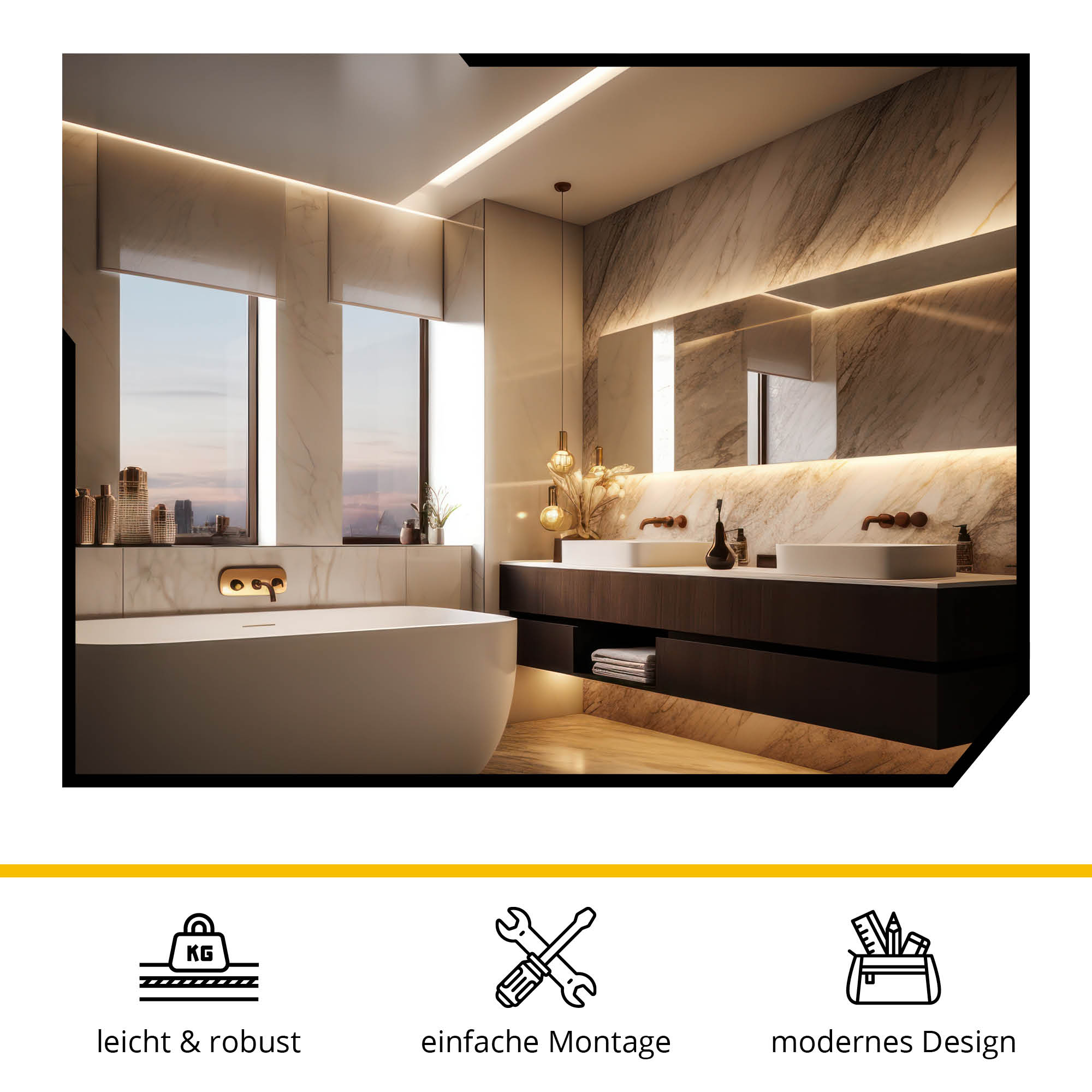 A25 LED Aluprofil Einbauprofil Silber 2x Endkappen A25 LED Aluprofil Weiss 2x Endkappen Einbauprofil