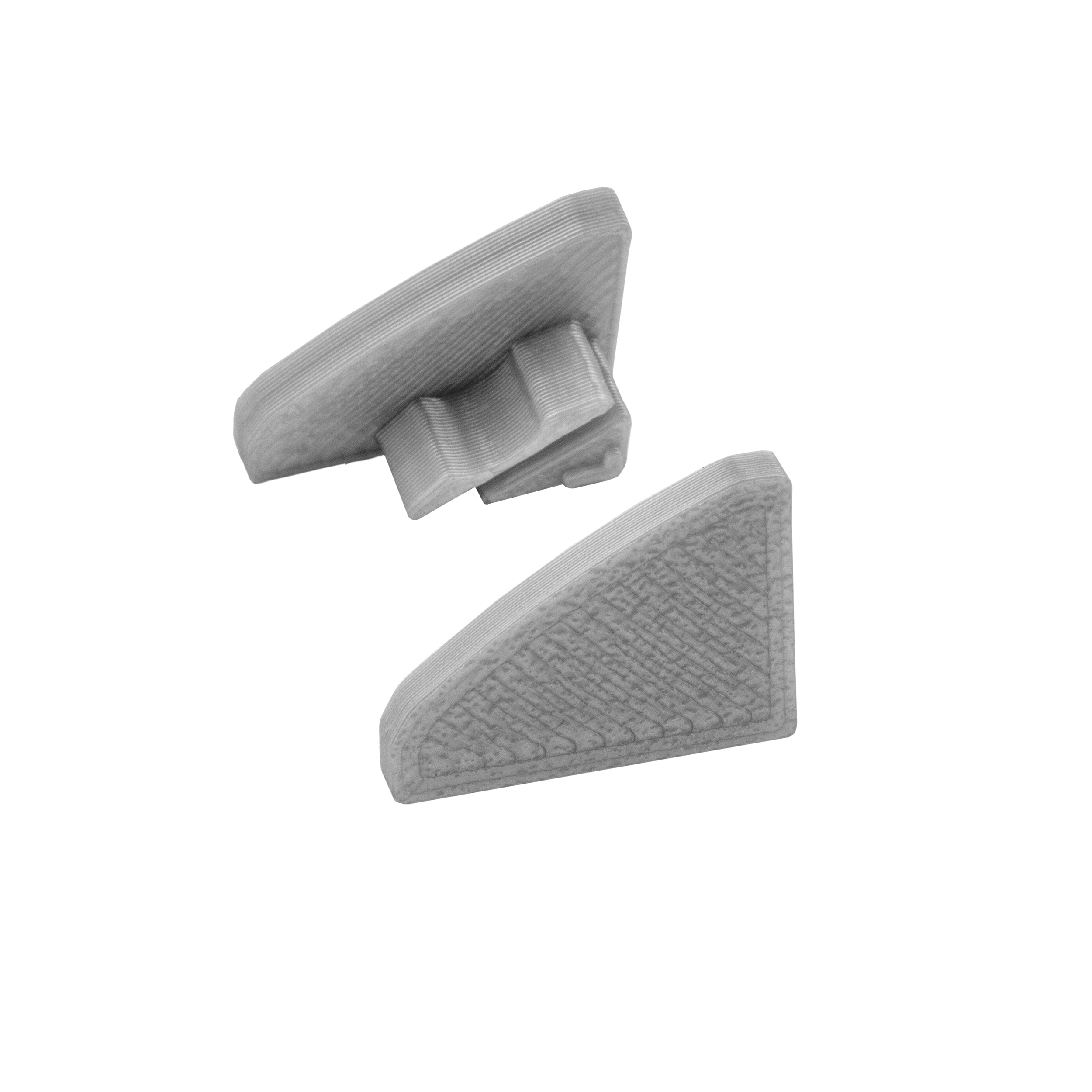T77 LED Alu Fliesenprofil 12mm silber 30°