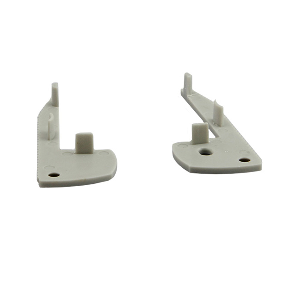 B-Ware S01 LED Aluprofil Treppenprofil 2x Endkappen silber B-Ware S01 LED Aluprofil Treppenprofil 2x Endkappen silber