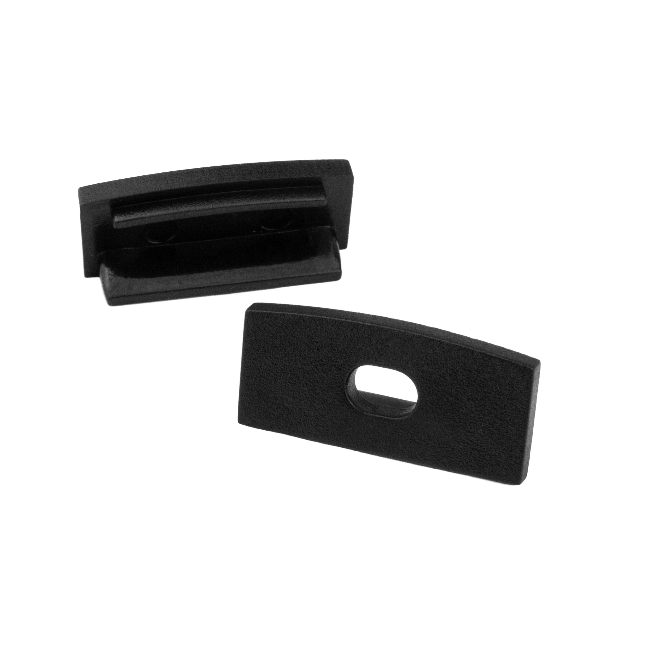 A23 LED Aluprofil Schwarz - 2x Endkappen A23 LED Aluprofil Schwarz - 2x Endkappen