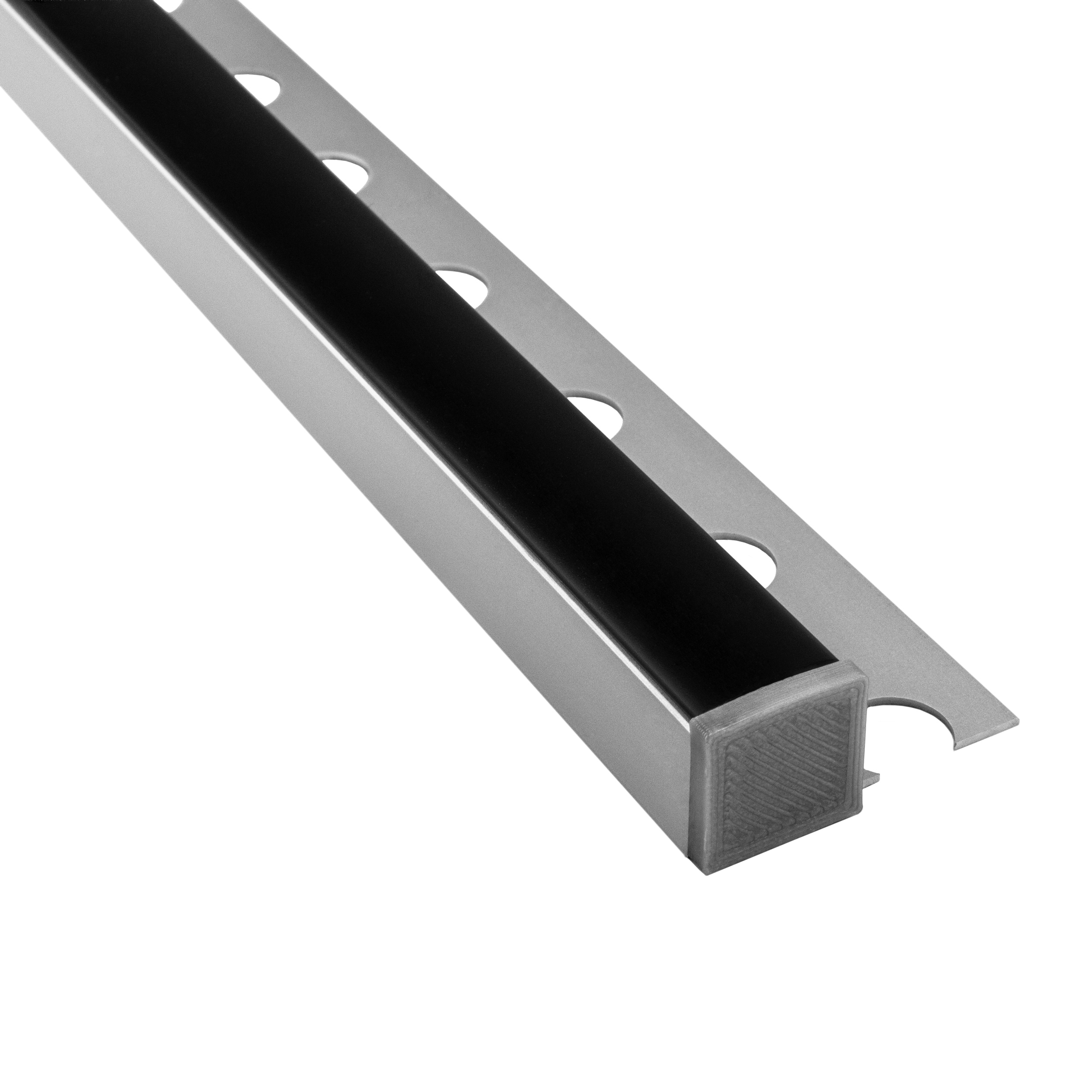T77 LED Alu Fliesenprofil 12mm silber T77 LED Alu Fliesenprofil 12mm silber