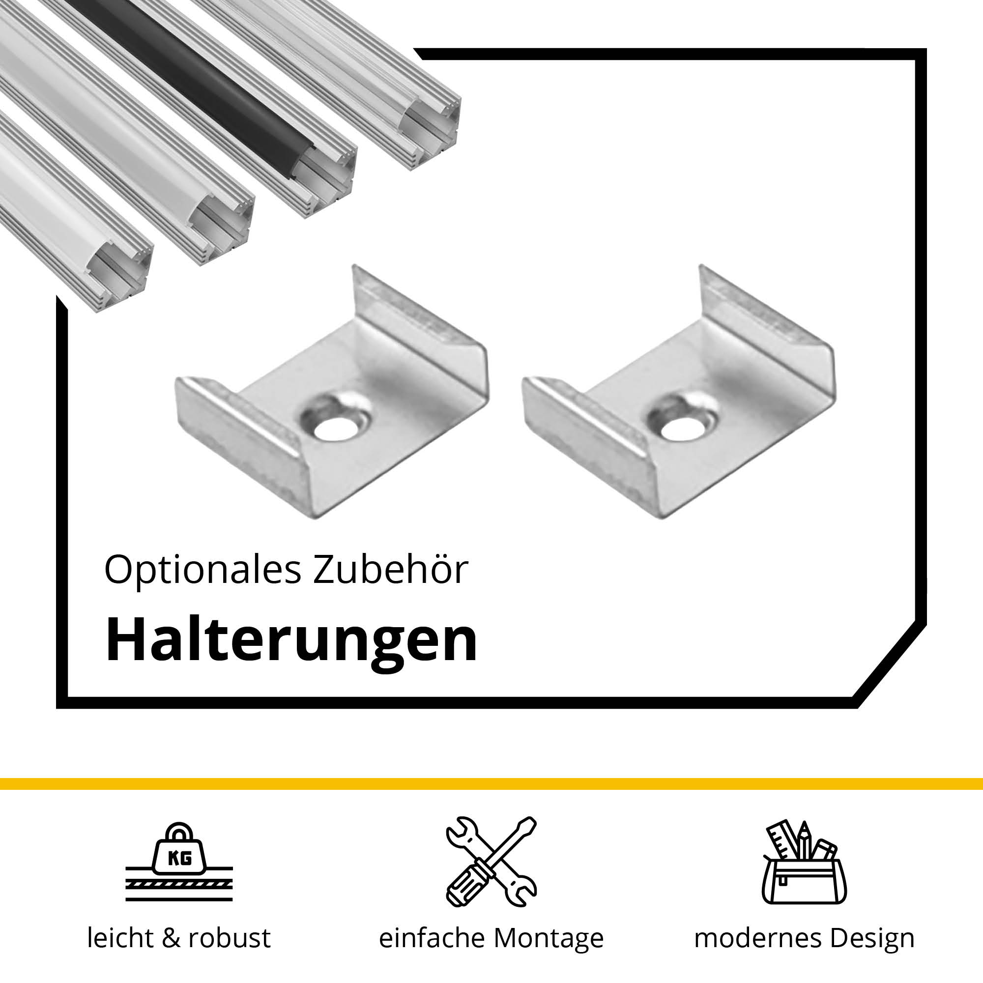 A19 LED Aluprofil Silber Eckprofil 90° A19 LED Aluprofil Silber Eckprofil 90° 2m milky
