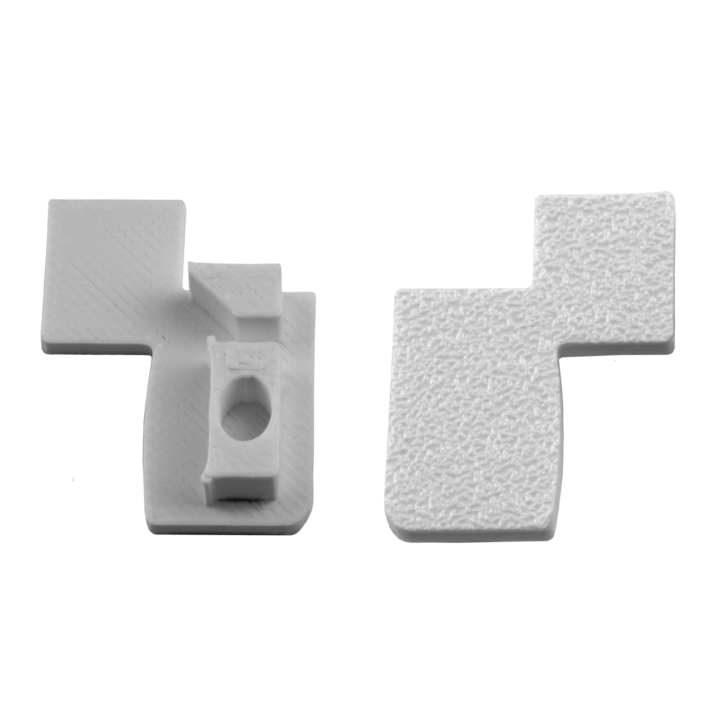 T-40 LED Alu Fliesenprofil Treppenprofil Stufen 12mm weiss T-40 LED Alu Fliesenprofil Treppenprofil Stufen 12mm weiss