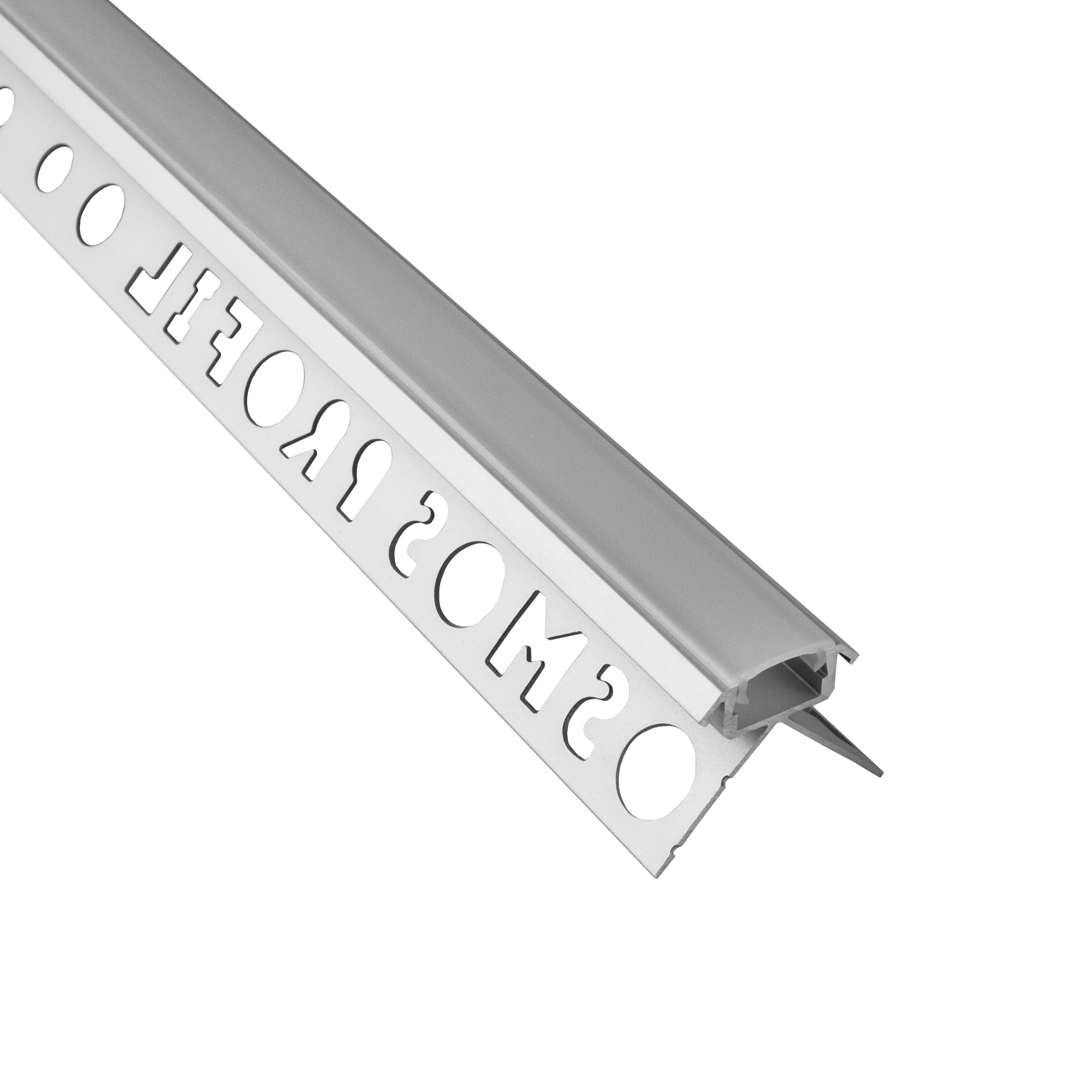 C-T77 LED Alu Fliesenprofil Ecke aussen 10mm silber 1m opal C-T77 LED Alu Fliesenprofil Ecke aussen 10mm silber 2m opal
